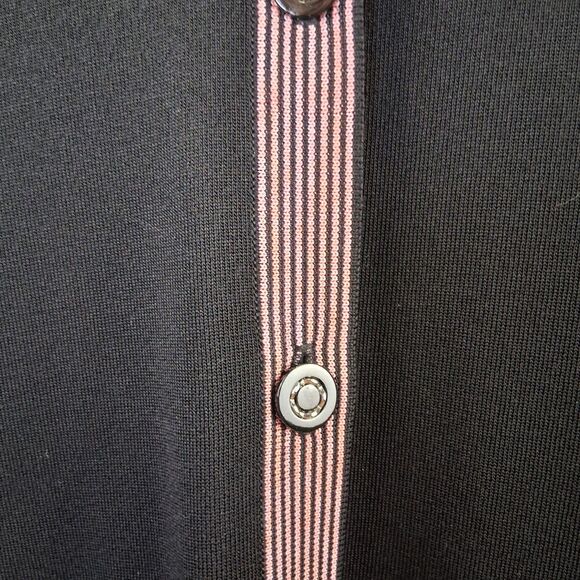 Exclusively Misook Women's Slinky Knit Cardigan Open Front Size L - Picture 6 of 11